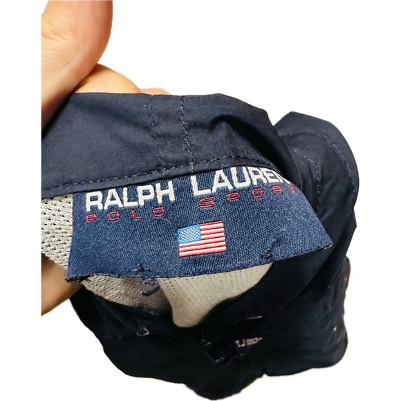 Ralph Lauren Men's Navy Windbreaker Med - Picture 2 of 3
